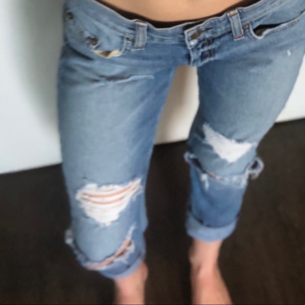 Distressed Rag & Bone Jeans - Picture 4 of 7